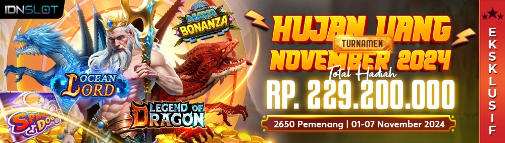 Turnamen Hujan Uang November 2024